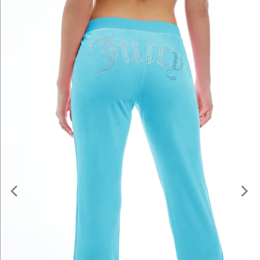Blue bling jacket & pants juicy couture - Picture 2 of 2